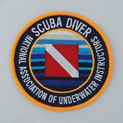 Naui Scuba Diver Emblem